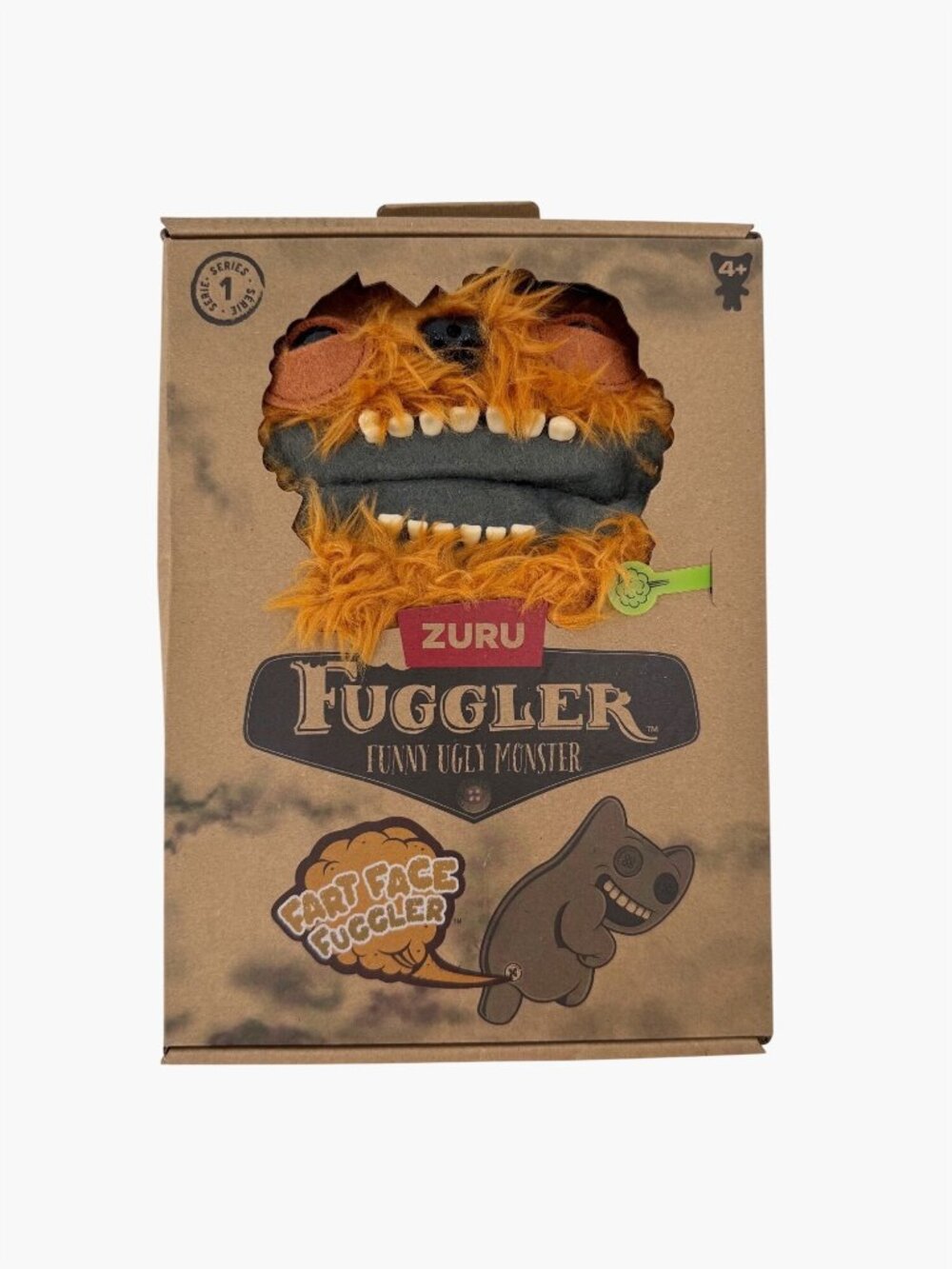 NEW Zuru Fuggler Fart Face Count Underoo McGoo Stuffed Animal